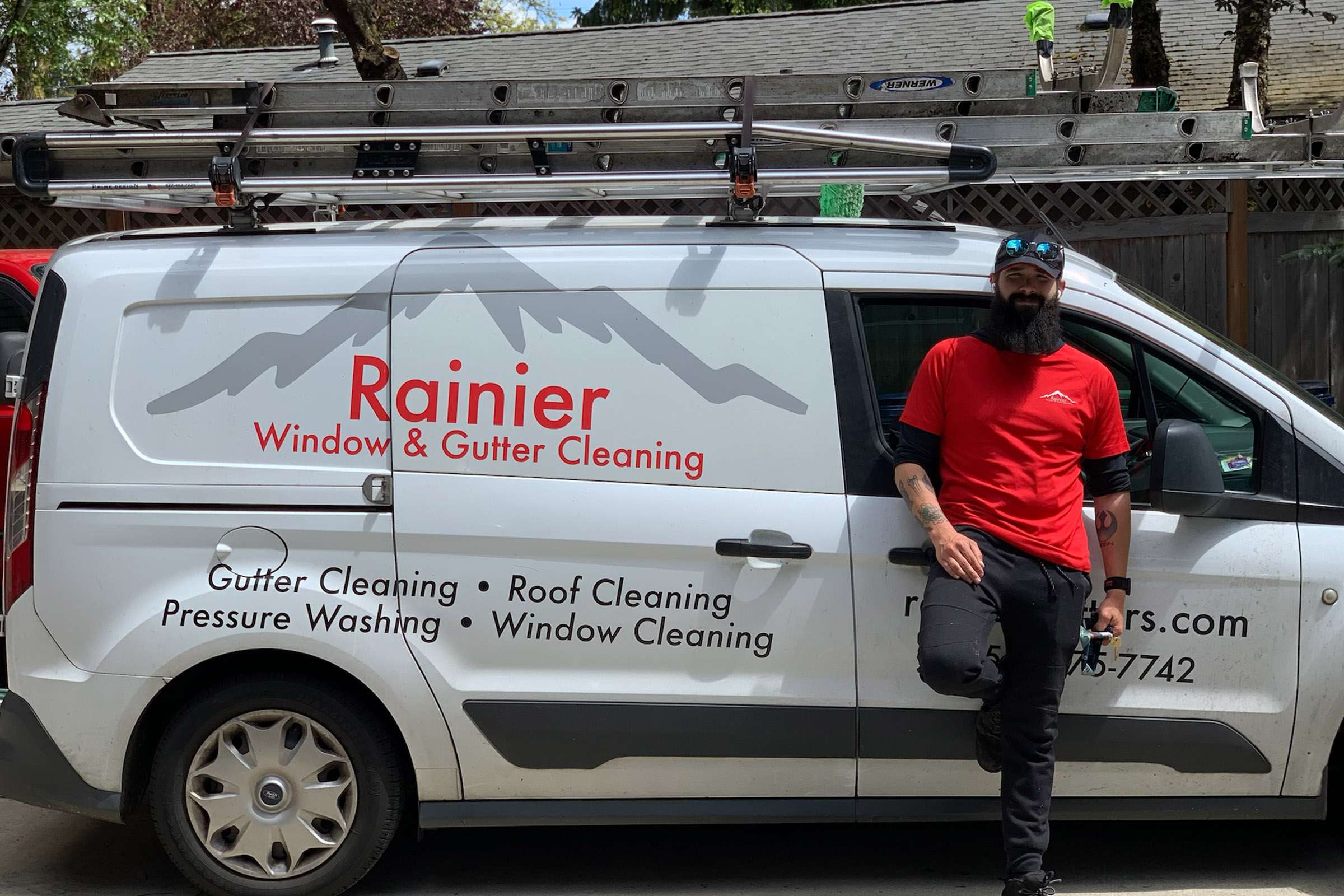 Rainier Window, Roof Cleaning, Moss Removal and Gutter Cleaning | Roof Moss Removal