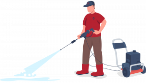 pressure cleaning service illustration